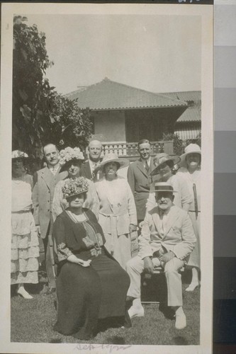 [Phelan, Mrs. Phelan, and others] Sep. [September] 1922