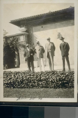 [Group of men] June 20, [1920?]