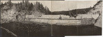 Strawberry Dam. June 17, 1916, panorama taken from top of outlet tower