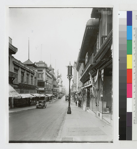 [View of street in Chinatown, San Francisco]