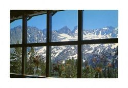 Fourth Lake Lodge of Palisade Glacier, Big Pine Canyon, California