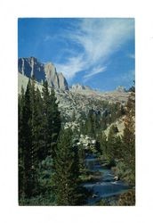 High Sierra stream near Big Pine Lakes, California