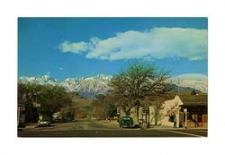 Street view, Lone Pine, California