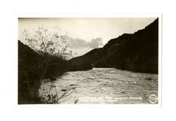 Evening on the Owens River, near Bishop, California