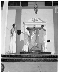 Society--UCLA Greek week, 1958