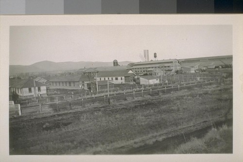 Snapshots taken in Susanville: Distant view of the dormitories, Susanville