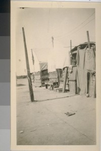 Snapshots of workers' camp