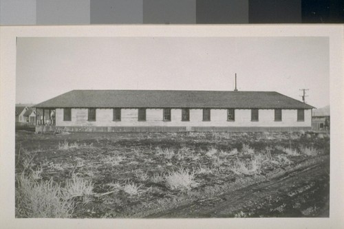 Snapshots taken in Susanville: Lengthwise view of dormitory, Susanville