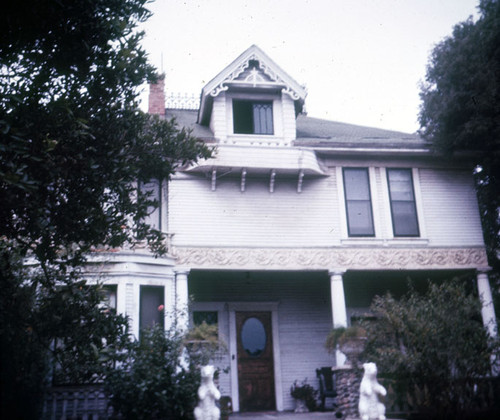 Another view of the H. C. Kellogg home once at 122 Orange Street now moved to the Discovery Museum