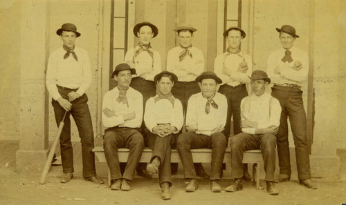 SCU Baseball team cir. 1870