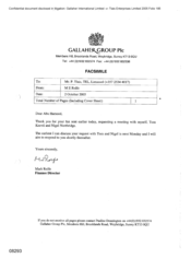 [A Letter from Mark Rolfe to P Tlais regarding a request for a meeting]