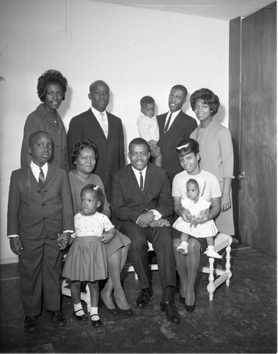 John Cochran Family, Los Angeles, 1962