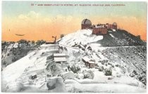 54--Lick Observatory in Winter, Mt. Hamilton, Near San Jose, California