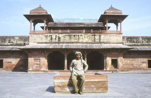 Jodha Bai Palace courtyard