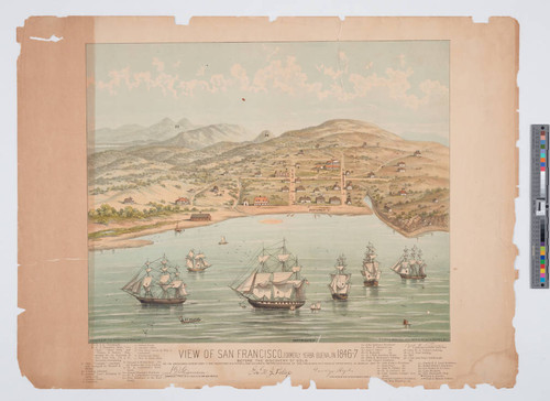 View of San Francisco, formerly Yerba Buena, in 1846-7 : before the discovery of gold