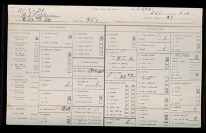 WPA household census for 951 E 52ND ST, Los Angeles County