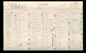WPA household census for 717 S GERHART, Los Angeles County