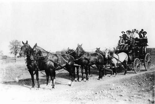 Oroville-Quincy Stage Coach--Soper-Wheeler Company