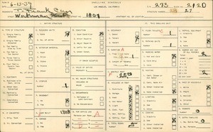 WPA household census for 1807 WORKMAN ST, Los Angeles