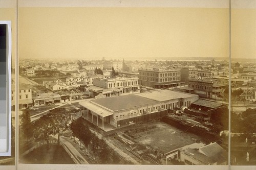 Plate 6: Junctions of 14th, Broadway, and San Pablo [Ave.] [Grand Central Hotel]