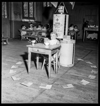 France: Villefranche Flour Distribution, Ecole Maternelle