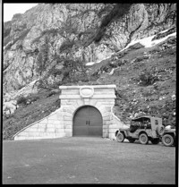 Hitler's House [Berghof, Bavaria. Tunnel entrance]