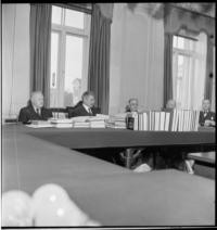 1st Day War. Cabinet [War meeting of Cabinet members in conference] Noon