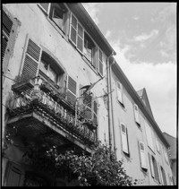 [Micellaneous Village: Ammerschwihr? Fronts of homes.]