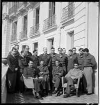 [Brigadier-General Ralph Clifford Tobin and other officers, Beaulieu (his staff?)]
