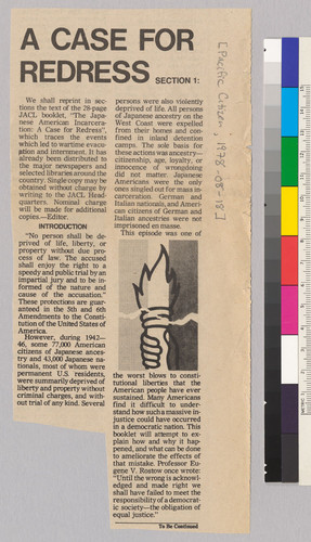 Pacific Citizen article 8/18/78