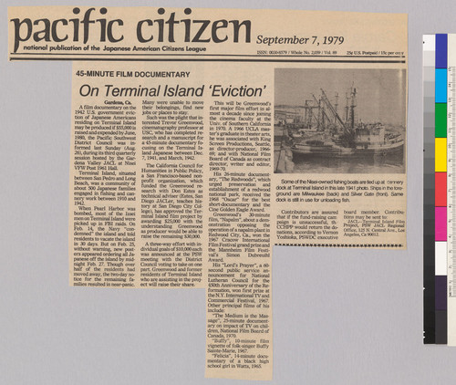 Pacific Citizen article 9/7/79