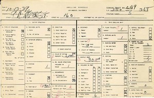 WPA household census for 160 E 45TH, Los Angeles