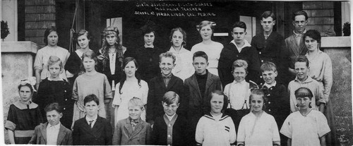 6th, 7th and 8th grades, Yorba Linda Grammar School, 1916