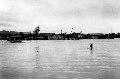 La Jolla Camp, Placentia flood ruins