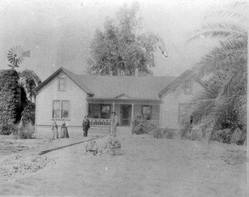 Richard Hall Gilman home & ranch c1896