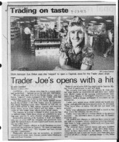 Trading on taste: Trader Joe's opens with a hit