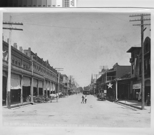 D Street early 1900's