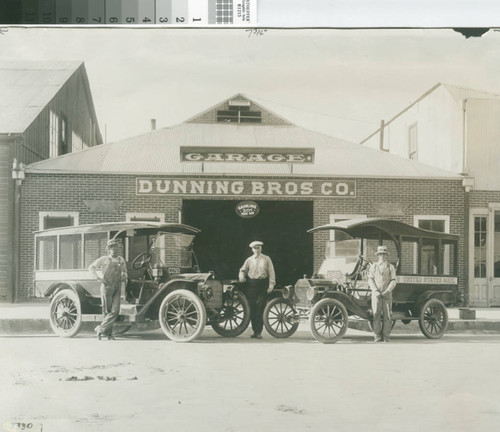 Dunning Bros. Co. Garage