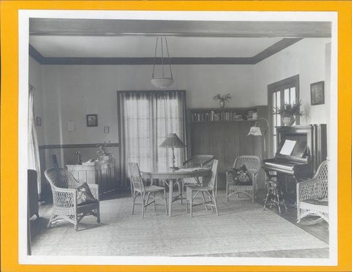 Parlor with piano