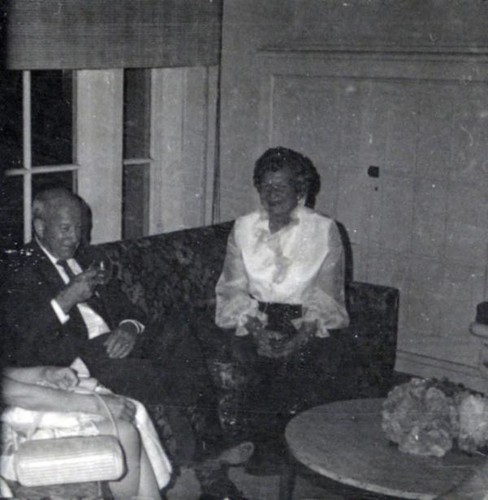 Man and a woman at the 1973 YWCA annual meeting