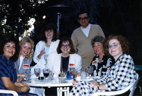 People socializing at a y-Walk party