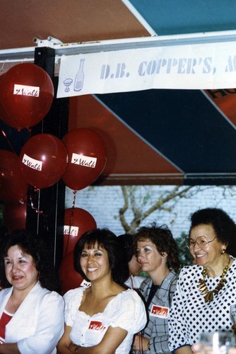 Four women at a y-Walk party