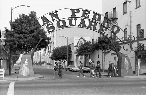 People participating in the 1986 y-Walk