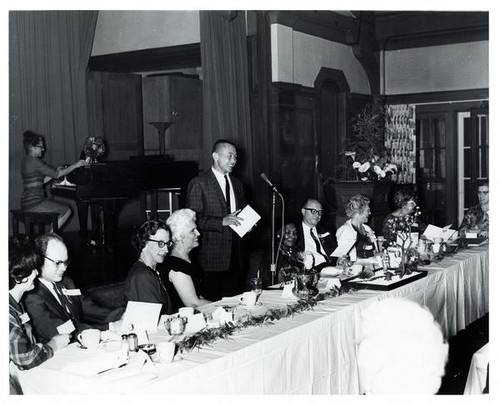 Head table at the San Jose YWCA annual meeting