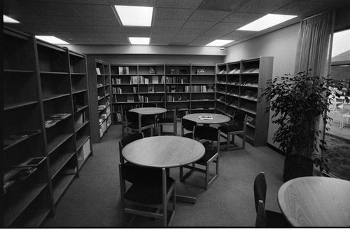 Library reading area