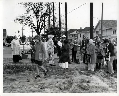 Susanne B. Wilson at a ground breaking ceremony