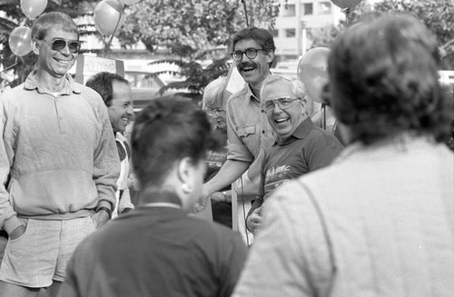 People participating in the 1986 y-Walk