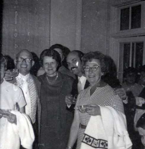 Informal group portrait at the 1973 YWCA annual meeting