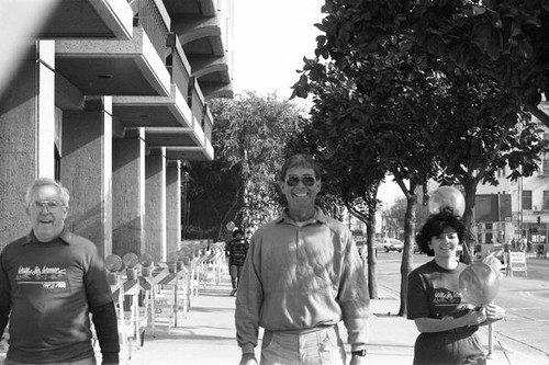 People participating in the 1986 y-Walk