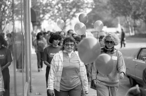 People participating in the 1986 y-Walk